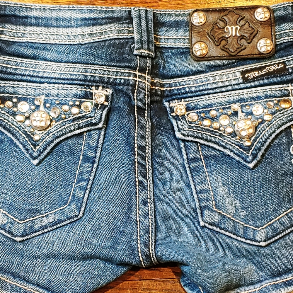 Kids Miss Me Denim Shorts... Size 10